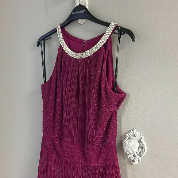 Frank Lyman Design | Dresses | Style 23264 Long Formal Raspberry ...